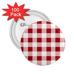 Gingham - 4096x4096px - 300dpi14 2 25  Buttons (100 Pack)  by EvgeniaEsenina