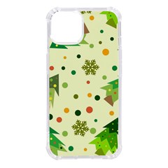 Geometric Christmas Pattern Iphone 14 Tpu Uv Print Case by Grandong