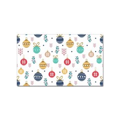 Cute Christmas Pattern Sticker Rectangular (10 Pack) by Grandong