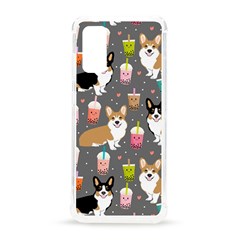 Welsh Corgi Dog Boba Tea Bubble Kawaii Samsung Galaxy S20 6 2 Inch Tpu Uv Case by Grandong