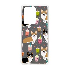 Welsh Corgi Dog Boba Tea Bubble Kawaii Samsung Galaxy S20 Ultra 6 9 Inch Tpu Uv Case by Grandong