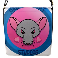 Rad Rat Studios Logo Flap Closure Messenger Bag (s) by radratstudios