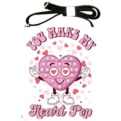 You Make My Heart Pop T- Shirt You Make My Heart Pop T- Shirt Yoga Reflexion Pose T- Shirtyoga Reflexion Pose T- Shirt Shoulder Sling Bag