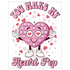 You Make My Heart Pop T- Shirt You Make My Heart Pop T- Shirt Yoga Reflexion Pose T- Shirtyoga Reflexion Pose T- Shirt Drawstring Bag (small)