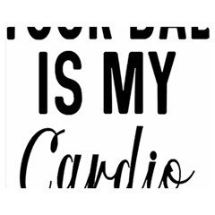 Your Dad Is My Cardio T- Shirt Your Dad Is My Cardio T- Shirt Yoga Reflexion Pose T- Shirtyoga Reflexion Pose T- Shirt Premium Plush Fleece Blanket (medium) by hizuto