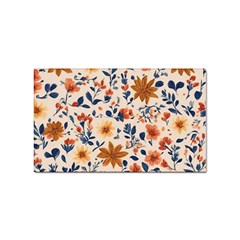 Boho Flowers Seamless Patternn Sticker (rectangular) by Jack14