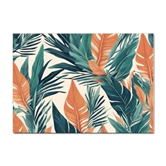 Colorful Tropical Leaf Sticker A4 (100 Pack)