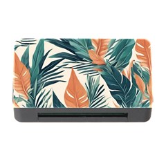 Colorful Tropical Leaf Memory Card Reader With Cf by Jack14