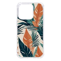 Colorful Tropical Leaf Iphone 14 Pro Tpu Uv Print Case by Jack14