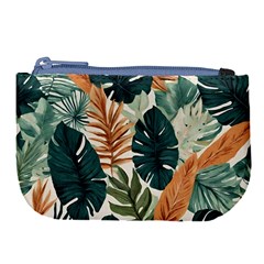 Tropical Leaf Large Coin Purse by Jack14