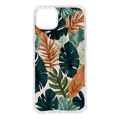 Tropical Leaf Iphone 14 Plus Tpu Uv Print Case by Jack14