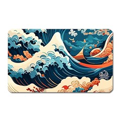 Wave pattern Magnet (Rectangular)