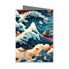 Wave pattern Mini Greeting Cards (Pkg of 8)