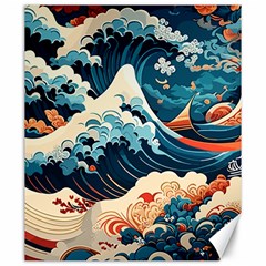 Wave pattern Canvas 20  x 24 