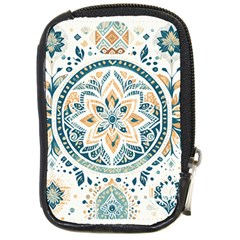 Boho Pattern Compact Camera Leather Case by Valentinaart