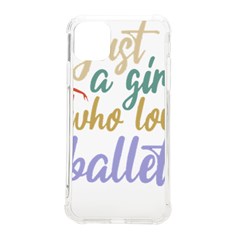 Ballet T- Shirtjust A Girle Who Loves Ballet T- Shirt Yoga Reflexion Pose T- Shirtyoga Reflexion Pose T- Shirt Iphone 11 Pro Max 6 5 Inch Tpu Uv Print Case by hizuto