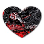 Molten Soul Heart Mousepad Front