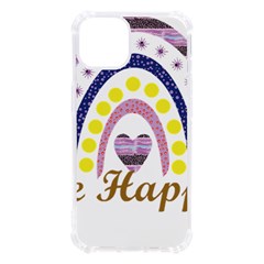 Be Happy T- Shirt Be Happy T- Shirt Yoga Reflexion Pose T- Shirtyoga Reflexion Pose T- Shirt Iphone 13 Tpu Uv Print Case by hizuto