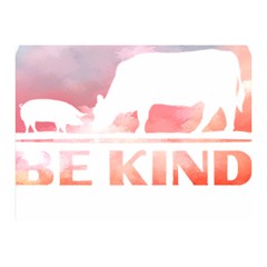 Be Kind To Animals Or Ill Kill You T- Shirt Vegan Be Kind Farm Animal Design Dairy Cow And Pig T- Sh Yoga Reflexion Pose T- Shirtyoga Reflexion Pose T- Shirt Two Sides Premium Plush Fleece Blanket (mi by hizuto