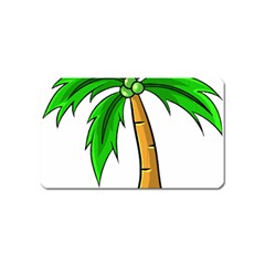 Beach Coconut Tree T- Shirt Beach Coconut Tree T- Shirt Yoga Reflexion Pose T- Shirtyoga Reflexion Pose T- Shirt Magnet (name Card) by hizuto