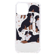 Bernese Mountain Dog T- Shirtbernese Mountain Dog Illustration T- Shirt Yoga Reflexion Pose T- Shirtyoga Reflexion Pose T- Shirt Iphone 13 Mini Tpu Uv Print Case by hizuto