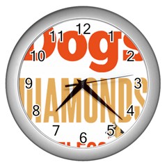 Best Friend T- Shirt Cool Dog Pet Saying T- Shirt (3) Yoga Reflexion Pose T- Shirtyoga Reflexion Pose T- Shirt Wall Clock (Silver)