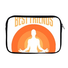 Best Friend T- Shirt Cool Dog Pet Saying T- Shirt Yoga Reflexion Pose T- Shirtyoga Reflexion Pose T- Shirt Apple Macbook Pro 17  Zipper Case by hizuto