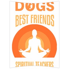 Best Friend T- Shirt Cool Dog Pet Saying T- Shirt Yoga Reflexion Pose T- Shirtyoga Reflexion Pose T- Shirt Back Support Cushion