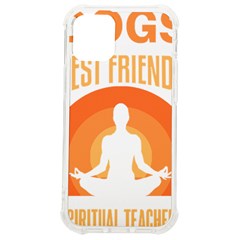 Best Friend T- Shirt Cool Dog Pet Saying T- Shirt Yoga Reflexion Pose T- Shirtyoga Reflexion Pose T- Shirt iPhone 12 mini TPU UV Print Case	