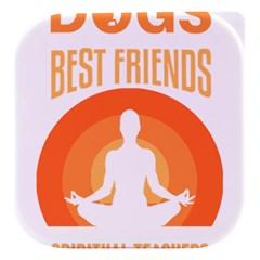 Best Friend T- Shirt Cool Dog Pet Saying T- Shirt Yoga Reflexion Pose T- Shirtyoga Reflexion Pose T- Shirt Stacked Food Storage Container by hizuto