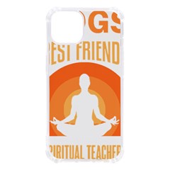 Best Friend T- Shirt Cool Dog Pet Saying T- Shirt Yoga Reflexion Pose T- Shirtyoga Reflexion Pose T- Shirt iPhone 13 TPU UV Print Case