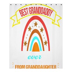 Best Granddaddy Ever From Granddaughter T- Shirtbest Granddaddy Ever From Granddaughter T- Shirt Yoga Reflexion Pose T- Shirtyoga Reflexion Pose T- Shirt Shower Curtain 60  X 72  (medium)  by hizuto