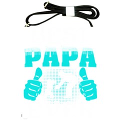 Best Papa Ever T- Shirt Best Papa Ever T- Shirt Yoga Reflexion Pose T- Shirtyoga Reflexion Pose T- Shirt Shoulder Sling Bag by hizuto