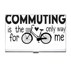 Bicycle T- Shirt Bicycle Commuting Is The Only Way For Me T- Shirt Yoga Reflexion Pose T- Shirtyoga Reflexion Pose T- Shirt Business Card Holder