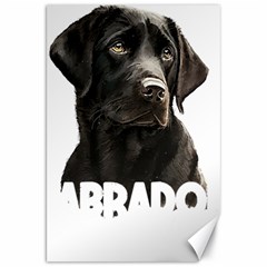 Black Labrador T- Shirt Black Labrador - Labrador Mom T- Shirt (1) Yoga Reflexion Pose T- Shirtyoga Reflexion Pose T- Shirt Canvas 20  X 30  by hizuto