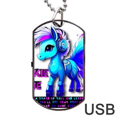 Pinkie Pie  Dog Tag Usb Flash (two Sides)