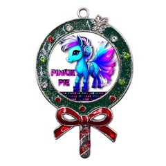 Pinkie Pie  Metal X mas Lollipop With Crystal Ornament by Internationalstore