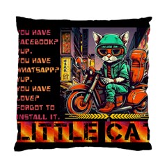 A Little Cat Standard Cushion Case (two Sides) by Internationalstore