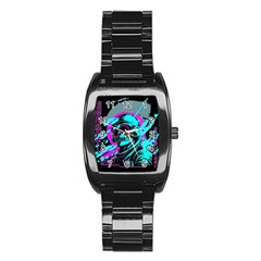 Aesthetic art  Stainless Steel Barrel Watch