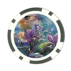 Abstract Blossoms  Poker Chip Card Guard by Internationalstore