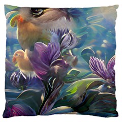 Abstract Blossoms  Large Cushion Case (one Side) by Internationalstore
