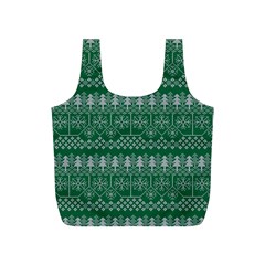 Christmas Knit Digital Full Print Recycle Bag (s)