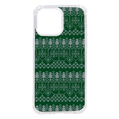 Christmas Knit Digital Iphone 14 Pro Max Tpu Uv Print Case by Mariart