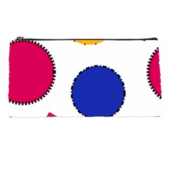 Circles Seamless Pattern Tileable Pencil Case