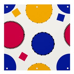 Circles Seamless Pattern Tileable Banner And Sign 4  X 4 
