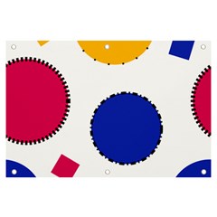 Circles Seamless Pattern Tileable Banner And Sign 6  X 4 