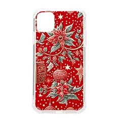 Christmas Pattern Iphone 11 Tpu Uv Print Case by Valentinaart