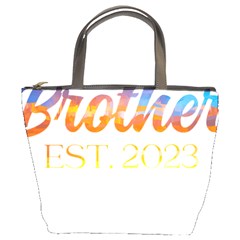 Brother To Be T- Shirt Promoted To Brother Established 2023 Sunrise Design Brother To Be 2023 T- Shi Yoga Reflexion Pose T- Shirtyoga Reflexion Pose T- Shirt Bucket Bag by hizuto