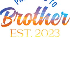 Brother To Be T- Shirt Promoted To Brother Established 2023 Sunrise Design Brother To Be 2023 T- Shi Yoga Reflexion Pose T- Shirtyoga Reflexion Pose T- Shirt Play Mat (square) by hizuto