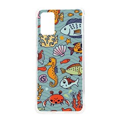 Cartoon Underwater Seamless Pattern With Crab Fish Seahorse Coral Marine Elements Samsung Galaxy S20plus 6 7 Inch Tpu Uv Case by uniart180623